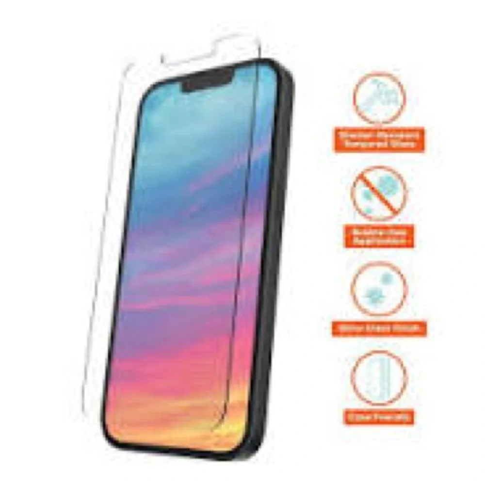 onn. Mirror Glass Screen Protector for the iPhone 15 Pro Max NWT/ NIP